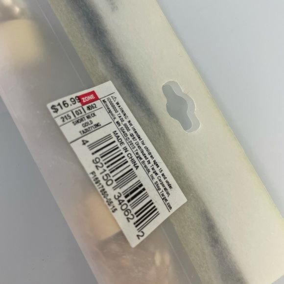 NWT From Target, Large Twisted Gold Chain Women’s Necklaces - Picture 6 of 7